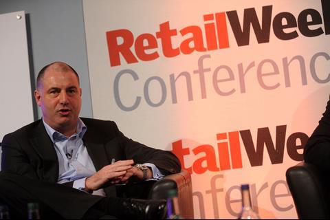 Carl McPhail at the Retail Week Conference